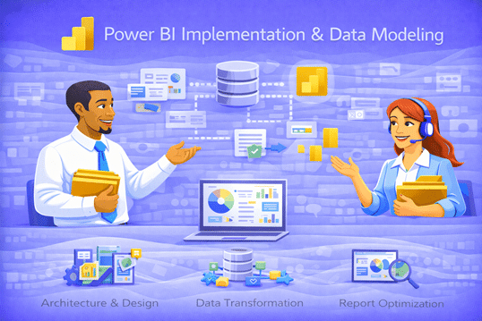 Power BI Implementation & Data Modeling