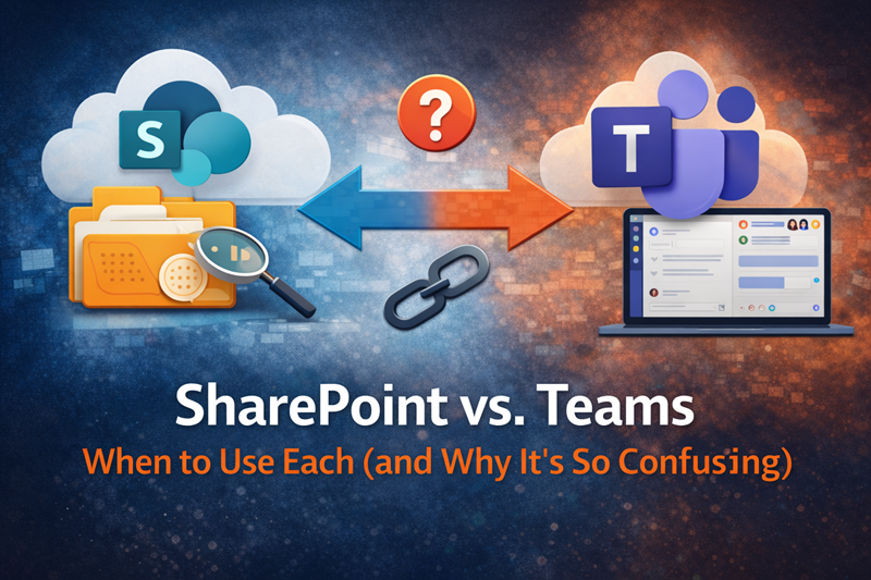 SharePoint vs Teams comparison and when to Use Each