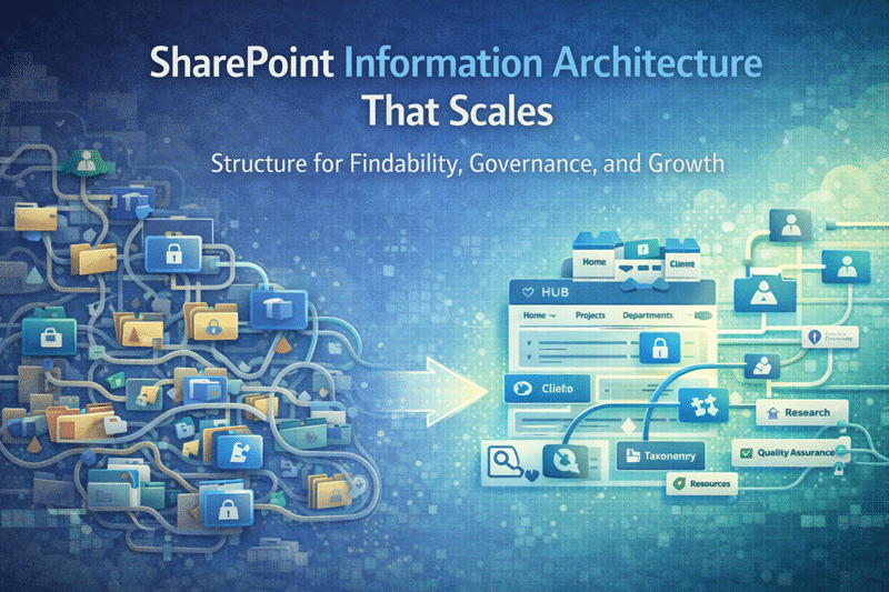 SharePoint Information Architecture That Scales