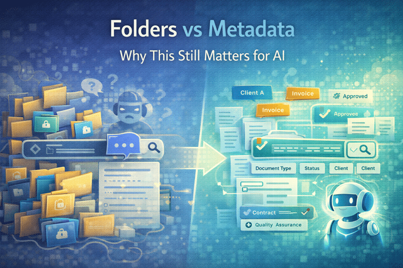 Folders VS Metadata: Why it still matters for AI
